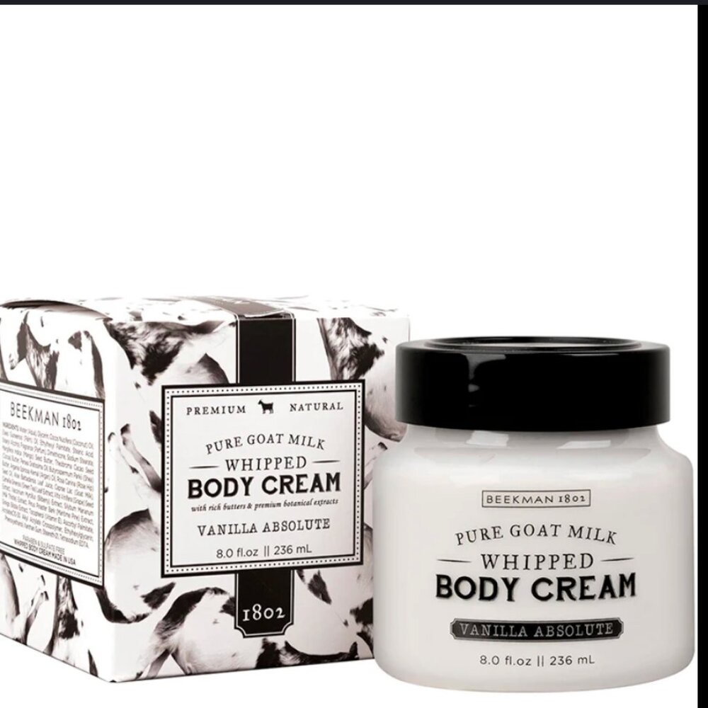 Beekman 1802 Vanilla Absolute Whipped Body Cream